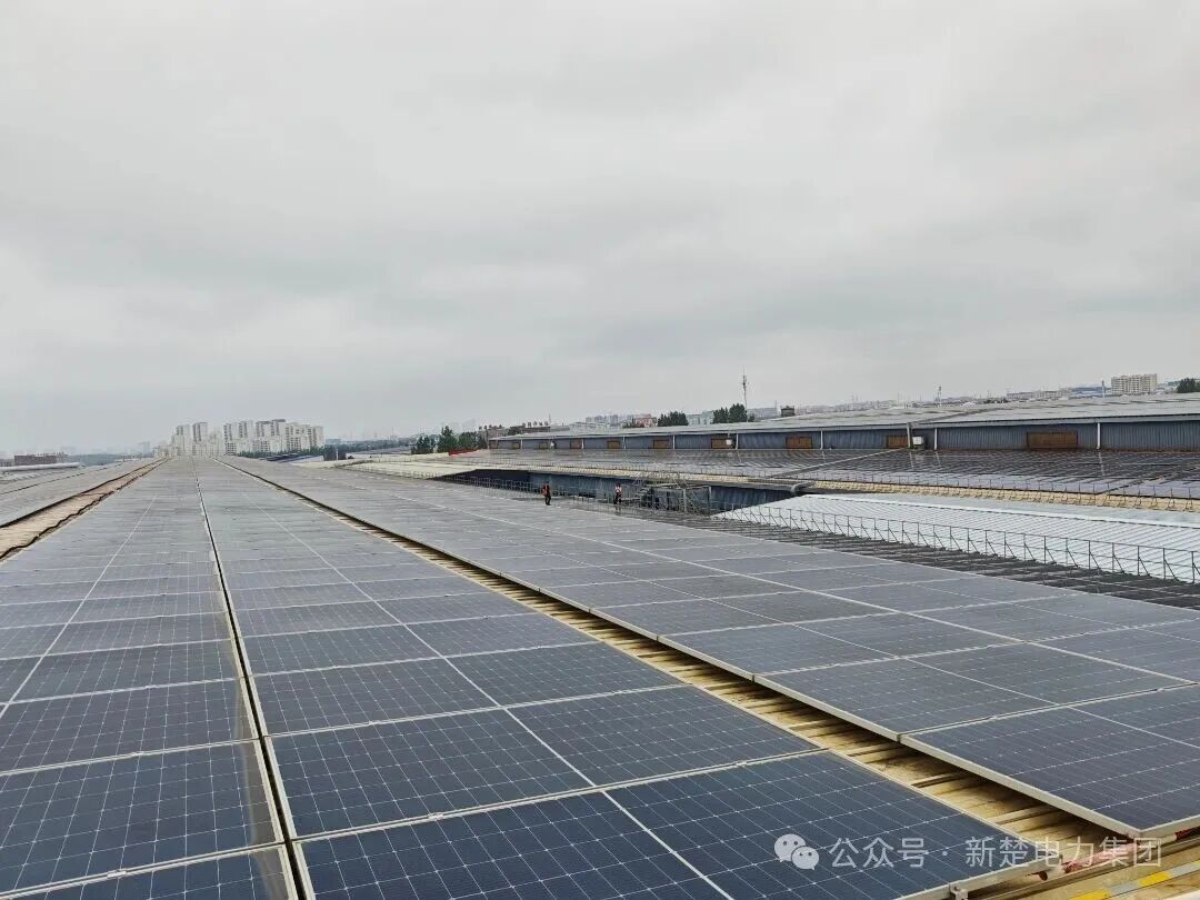低溫保供，巡檢護(hù)航｜新楚電力為某業(yè)主單位屋頂光伏電站筑牢冬季
